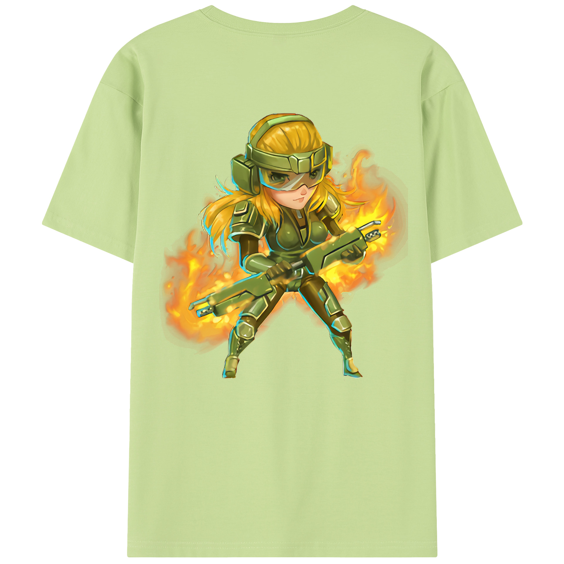 リーグ・オブ・レジェンド League of Legends LOL 綿100％半袖Tシャツ（背面プリント）